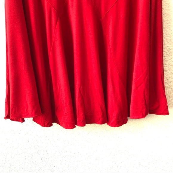 Ralph Lauren Sport A Line Mini Skirt Women's Size Small Red - Picture 2 of 6